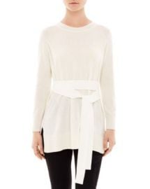 Sandro Coline Belted Sweater at Bloomingdales