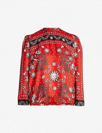 Sandro Conversation Print Top at Selfridges