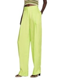 Sandro Deauville Pleated Wide Leg Pants Bloomingdales at Bloomingdales