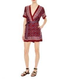 Sandro Dilone Printed Tapestry-Inspired Romper Women - Bloomingdale s at Bloomingdales