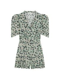 Sandro Divine Floral Polka Dot Playsuit  SaksFifthAvenue at Saks Fifth Avenue