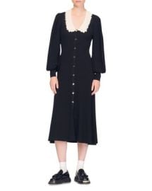 Sandro Dorothy Midi Shirt Dress Bloomingdales at Bloomingdales