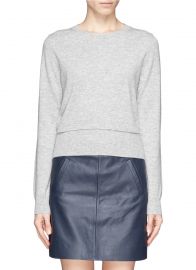 Sandro Double Layer Sweater at Lane Crawford