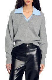 Sandro Double neck Sweater at Nordstrom