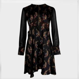 Sandro Dresses Sandro Kaiya Tiger Print Dress Us Sz 68 Poshmark at Poshmark