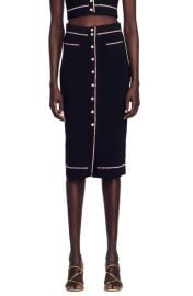 Sandro Elisa Knit Midi Pencil Skirt at Nordstrom