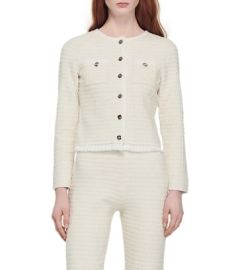 Sandro Emilie Tweed Jacket at Nordstrom