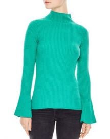 Sandro Estelle Flare-Sleeve Cable Knit Sweater Women - Bloomingdale s at Bloomingdales