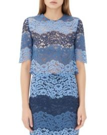 Sandro Exil Lace Box Top at Bloomingdales