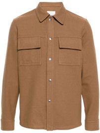 Sandro Felted finish overshirt at Farfetch