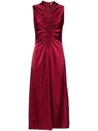 Sandro Glam Dress in Burgundy at Farfetch