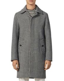 Sandro Houndstooth Slim Fit Coat Bloomingdales at Bloomingdales