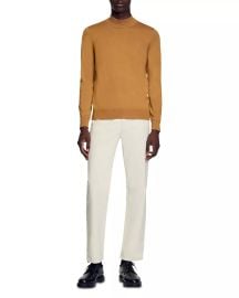 Sandro Industrial Slim Fit Sweater Bloomingdales at Bloomingdales