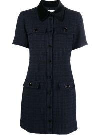 Sandro Italie Tweed Minidress at Farfetch