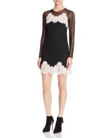 Sandro Kyra Mixed-Lace Dress - 100  Bloomingdale  039 s Exclusive at Bloomingdales