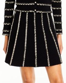 Sandro Lagon Flared Knit Skirt - 150th Anniversary Exclusive Bloomingdales at Bloomingdales