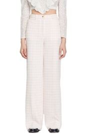 Sandro Liano Bracelet Sleeve Tweed Blazer and Lian Pants at Nordstrom