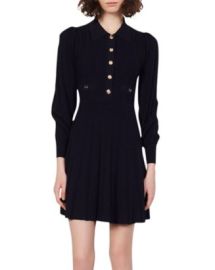 Sandro Lison Short Knit Dress Bloomingdales at Bloomingdales