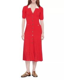 Sandro Long Knitted Dress at Nordstrom