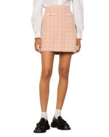 Sandro Louisa Houndstooth Mini Skirt   Bloomingdales at Bloomingdales