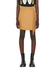 Sandro Luciana Fringe Mini Skirt Bloomingdales at Bloomingdales