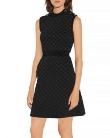 Sandro Many Quilted Lurex Knit Dress Women - Bloomingdale s at Bloomingdales