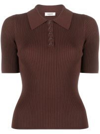 Sandro Mileva Rib Polo Sweater at Farfetch