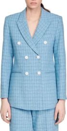 Sandro Nars Double Breasted Blazer at Nordstrom