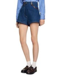 Sandro Nevada Denim Shorts Bloomingdales at Bloomingdales