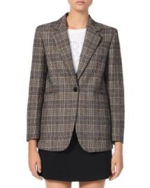 Sandro Nolane Plaid Blazer Bloomingdales at Bloomingdales