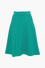 Sandro Omelia embellished ponte skirt at The Outnet