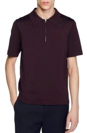 Sandro Pablo Zip Polo at Nordstrom