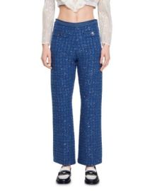 Sandro Palmira Tweed Trousers Bloomingdales at Bloomingdales