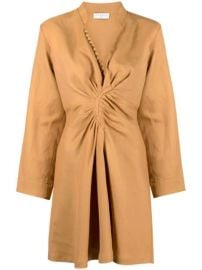 Sandro Paris Amaria Draped Dress - Farfetch at Farfetch