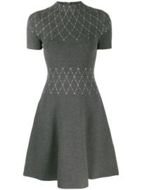 Sandro Paris Short stud-embellished Dress - Farfetch at Farfetch