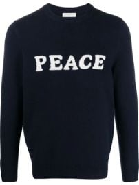 Sandro Peace Wool Cashmere Crewneck Sweater at Bloomingdales