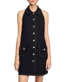 Sandro Peter Pan Collar Dress Bloomingdales at Bloomingdales