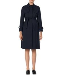 Sandro Pleat-Back Trench Coat   Bloomingdales at Bloomingdales