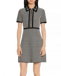 Sandro Polie Stretch Tweed Short Dress Women - Bloomingdale s at Bloomingdales