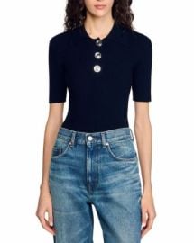 Sandro Polo Neck Sweater Bloomingdales at Bloomingdales