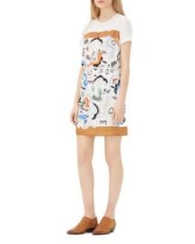 Sandro Rena Printed Dress at Bloomingdales