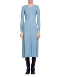 Sandro Saje Embellished Sleeve Dress Bloomingdales at Bloomingdales