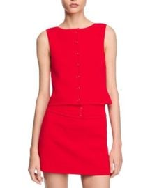Sandro Sleeveless Sweater Bloomingdales at Bloomingdales