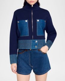 Sandro Vancouver Knit Cardigan at Neiman Marcus