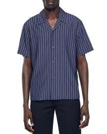 Sandro Vita Striped Button Down Shirt Bloomingdales at Bloomingdales