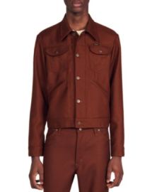 Sandro Wrangler Shirt Jacket Bloomingdales at Bloomingdales