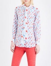 Sandro star print blouse at Selfridges