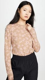 Sandy Liang Floral Sweater at Shopbop