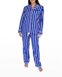 Sant and Abel Andy Cohen Striped Pajama Set at Neiman Marcus