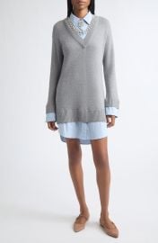 Santina Mixed Media Sweater at Nordstrom